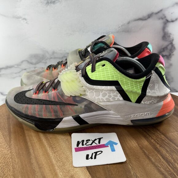 Men’s size 11-Nike KD 7 VII What The KD 2015 801778-944 Basketball Sneakers - Picture 1 of 10
